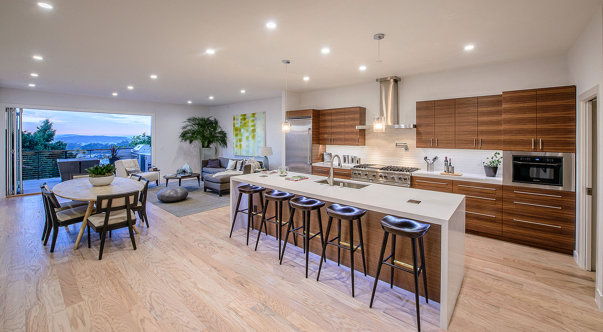 Custom woodwork — SF Moraga residence
