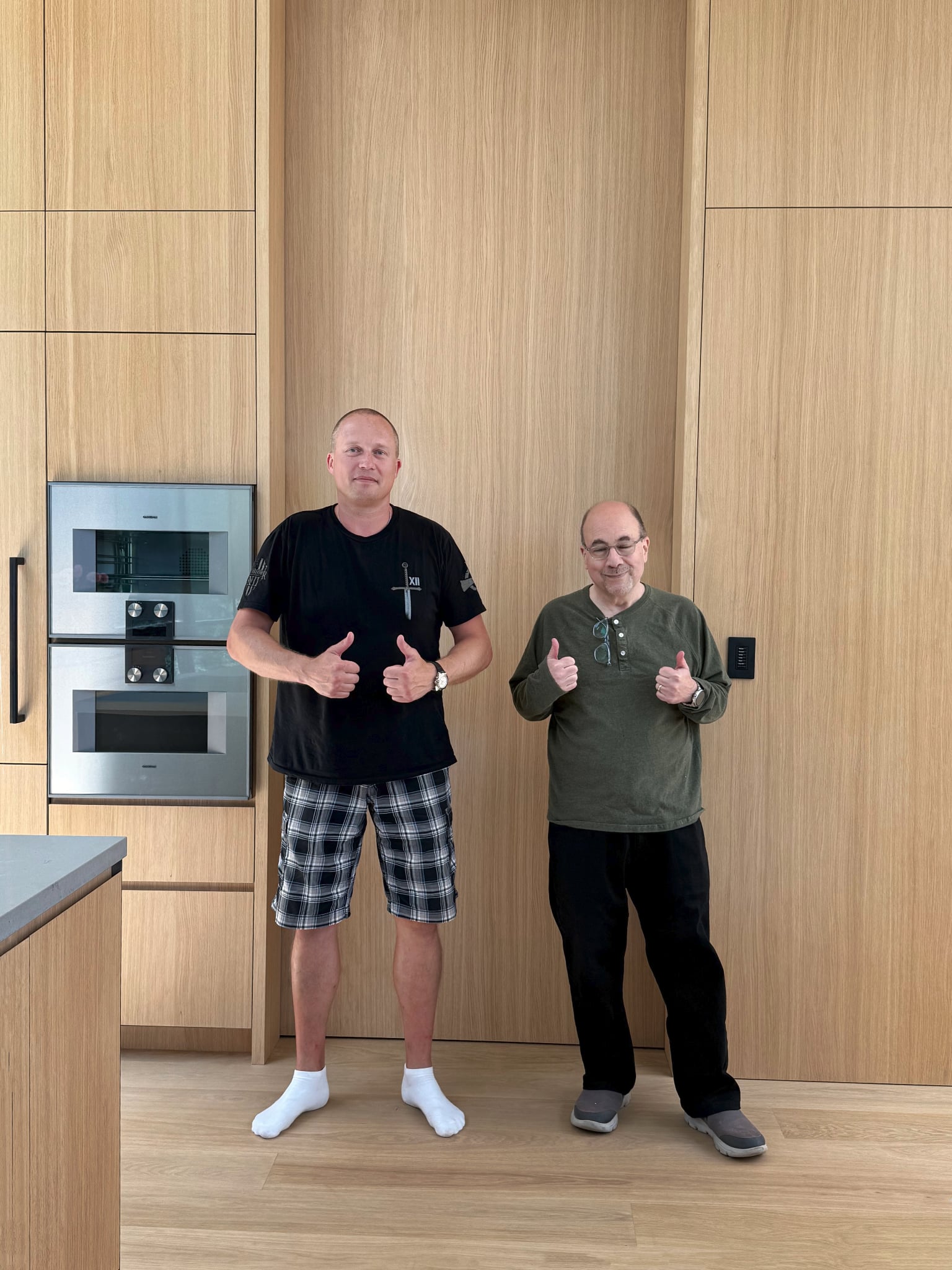 Custom woodworking — Craig's House, San Francisco, CA