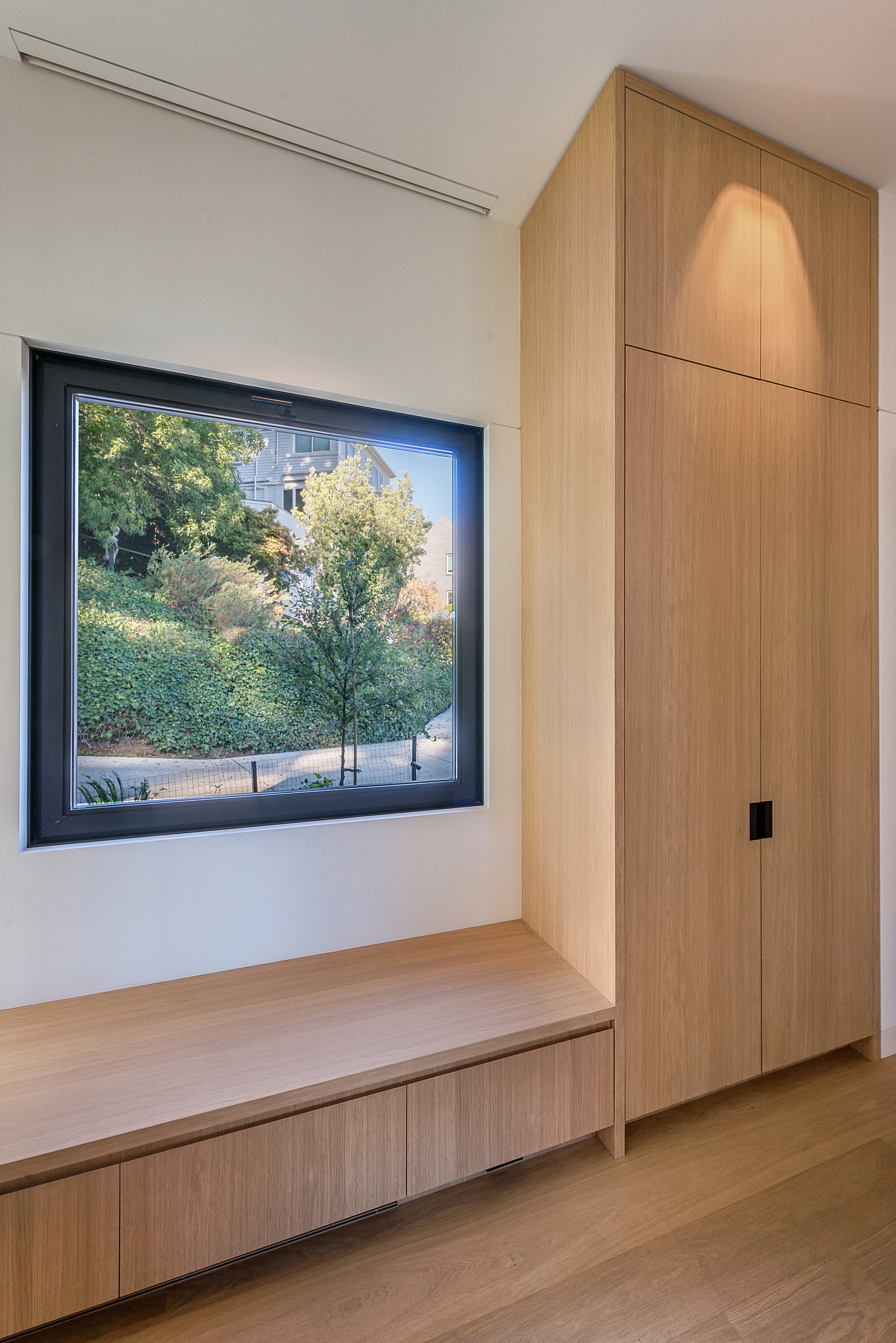 Custom woodworking — SF Private Residence, San Francisco, CA