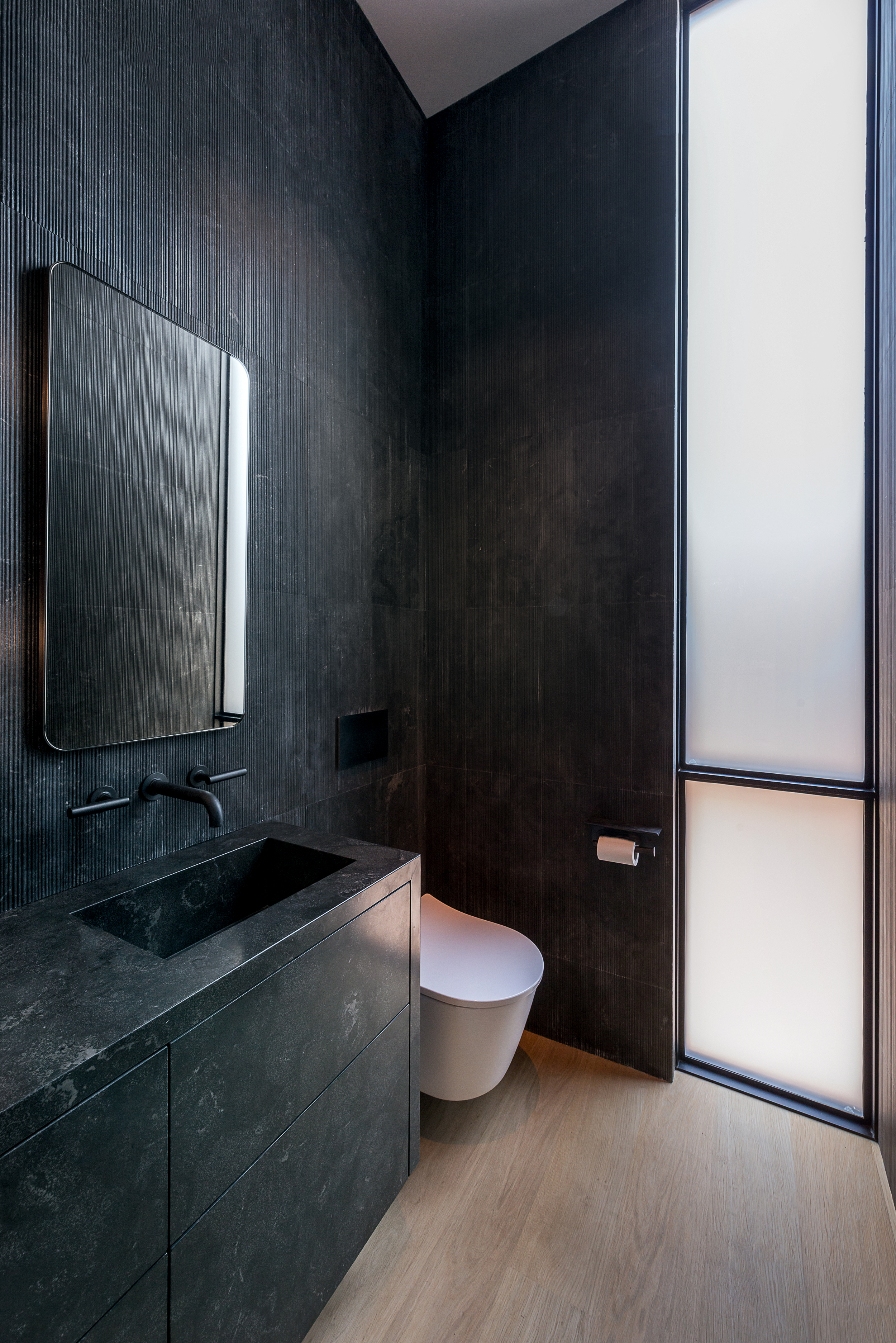 Custom woodworking — SF Private Residence, San Francisco, CA