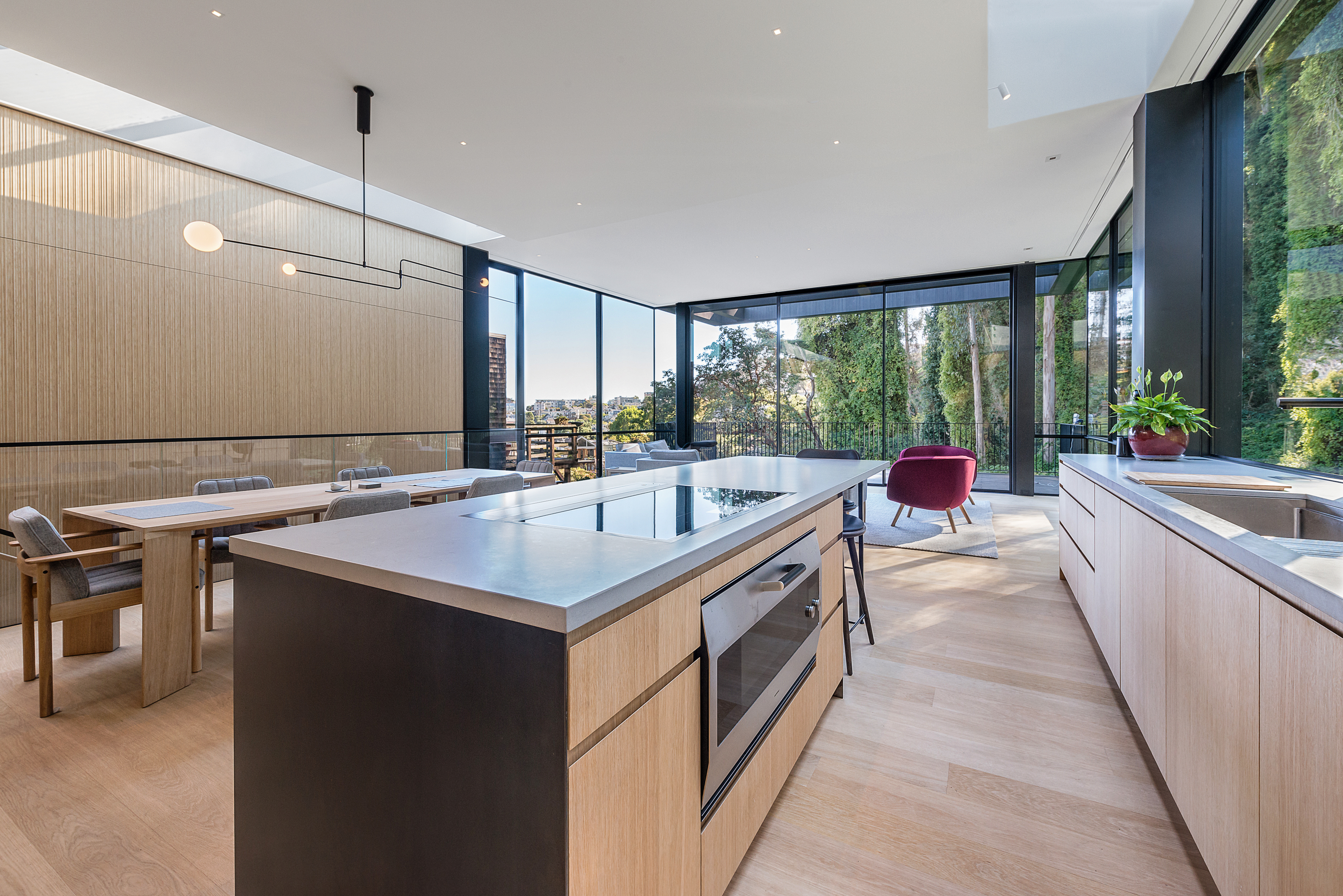 Custom woodworking — SF Private Residence, San Francisco, CA