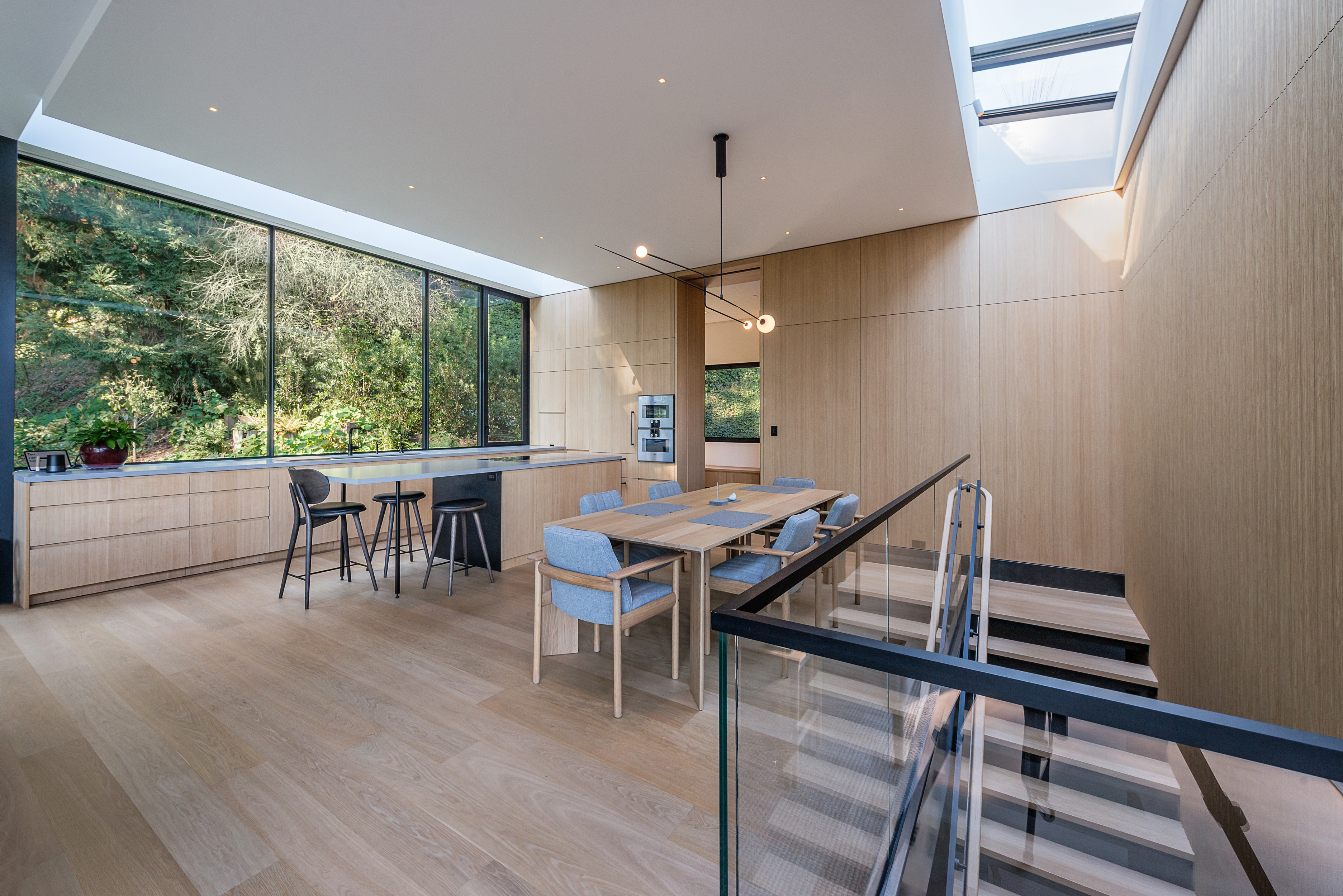 Custom woodworking — SF Private Residence, San Francisco, CA