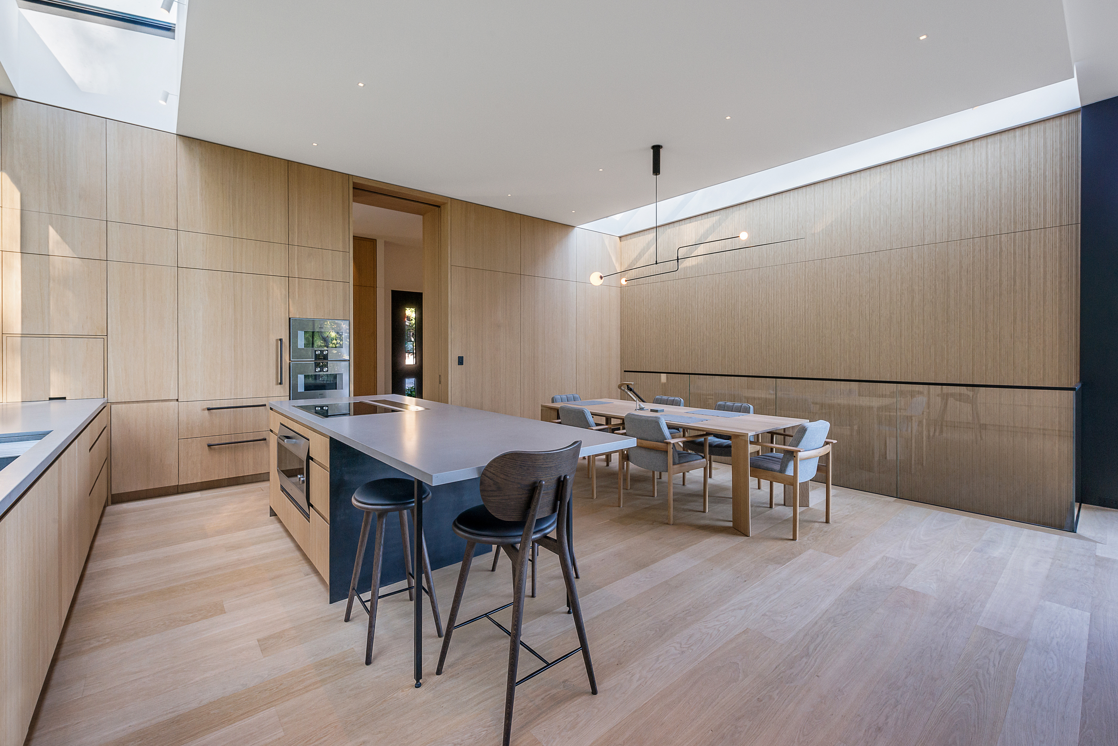 Custom woodworking — SF Private Residence, San Francisco, CA