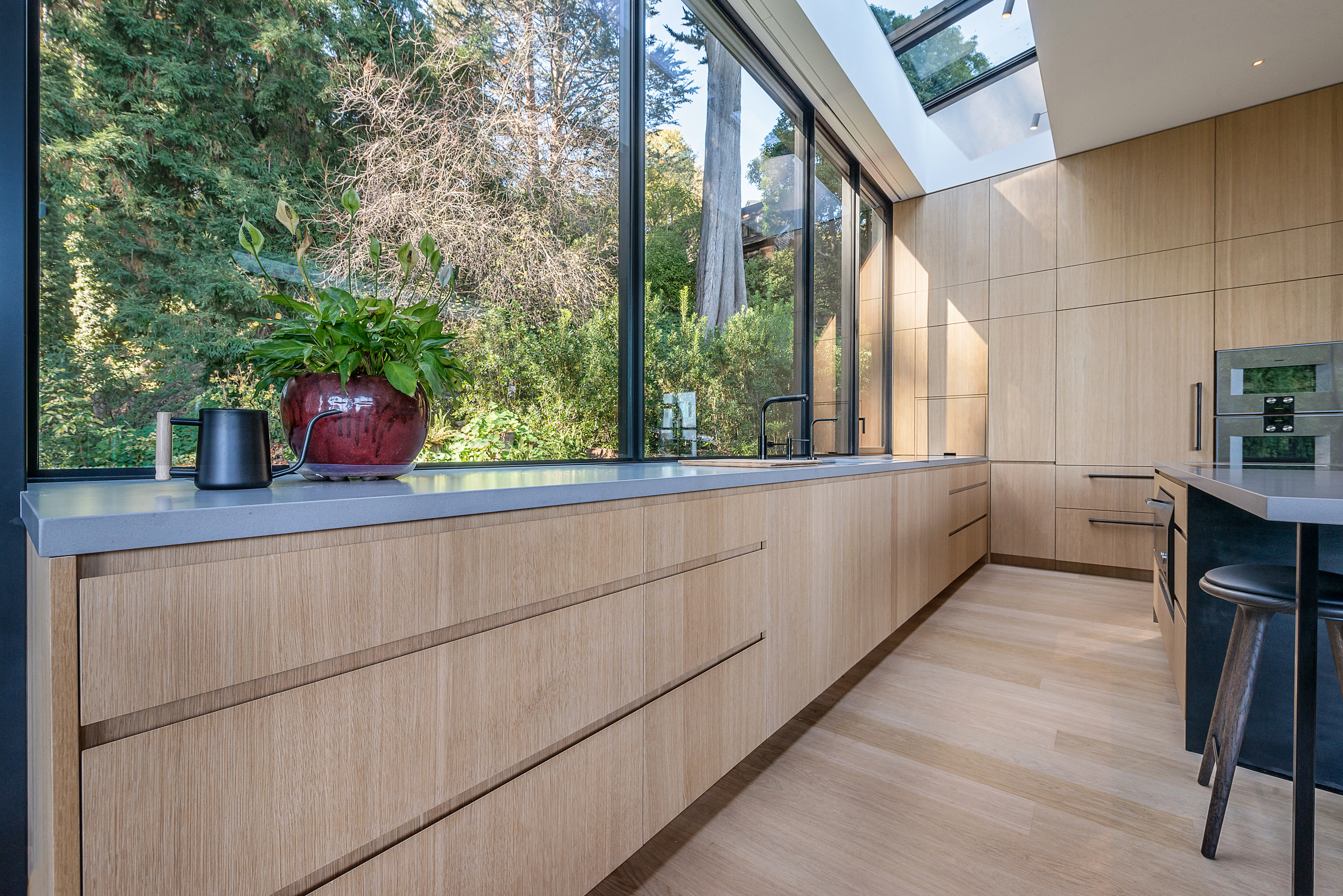 Custom woodworking — SF Private Residence, San Francisco, CA