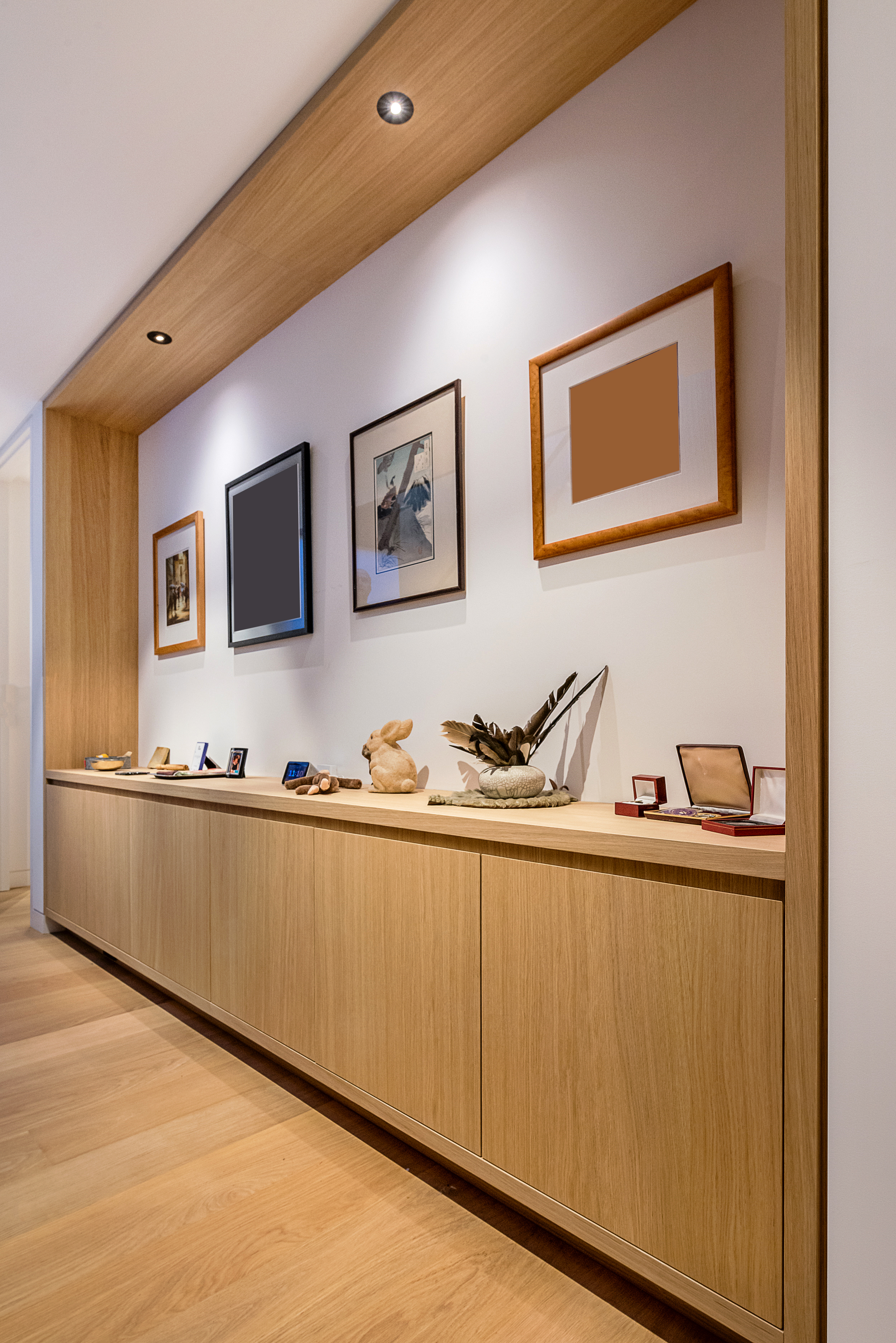 Custom woodworking — SF Private Residence, San Francisco, CA