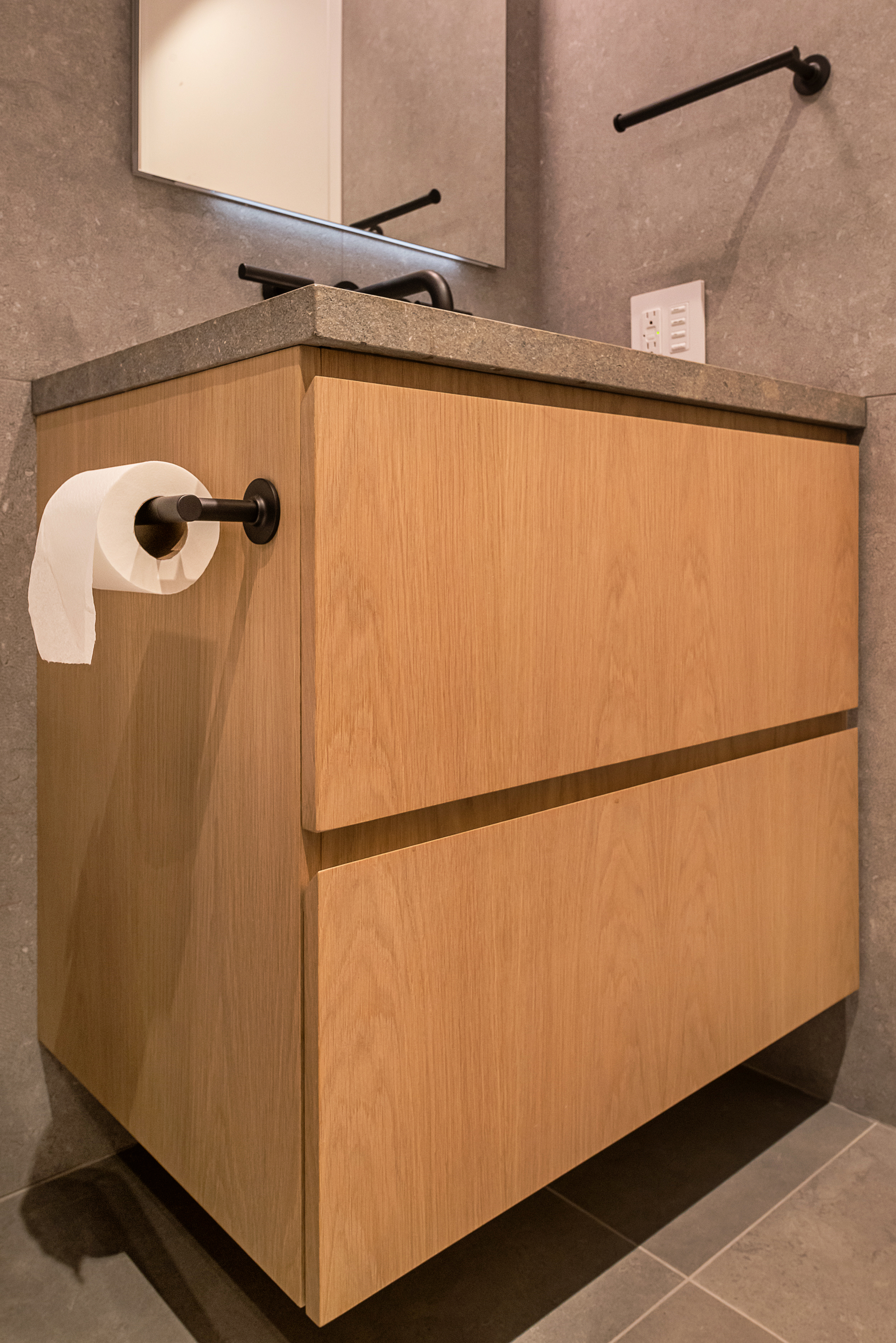 Custom woodworking — SF Private Residence, San Francisco, CA