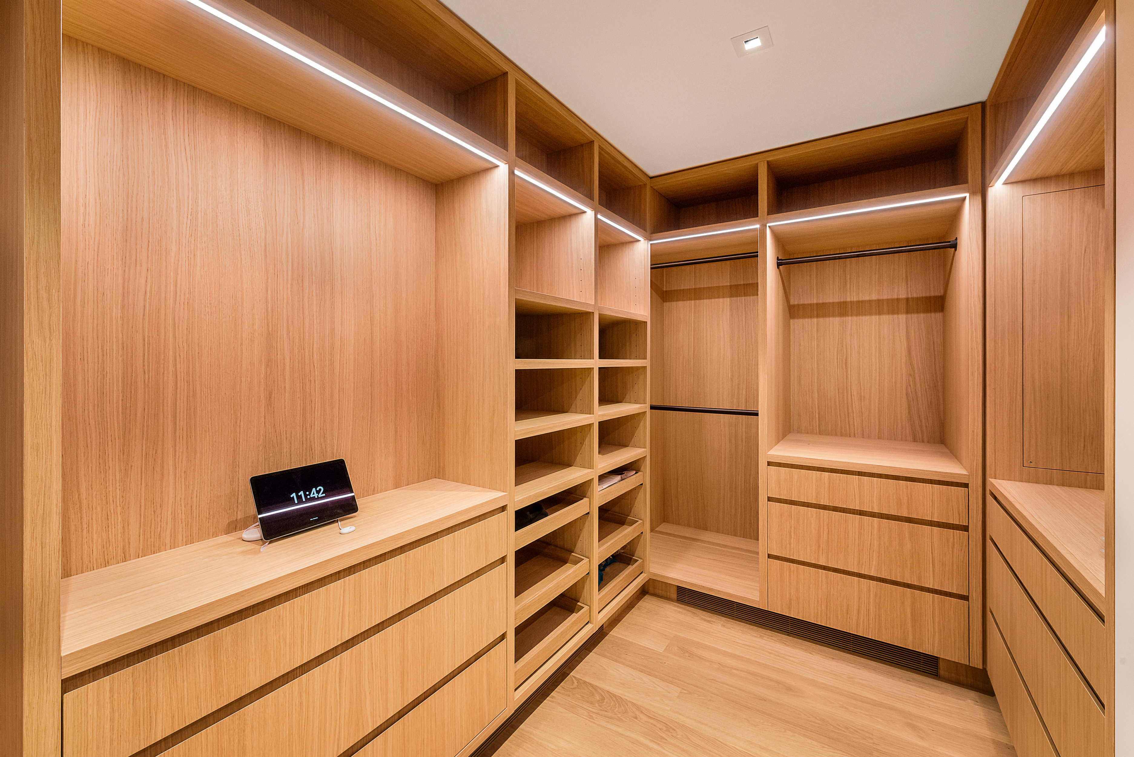 Custom woodworking — SF Private Residence, San Francisco, CA