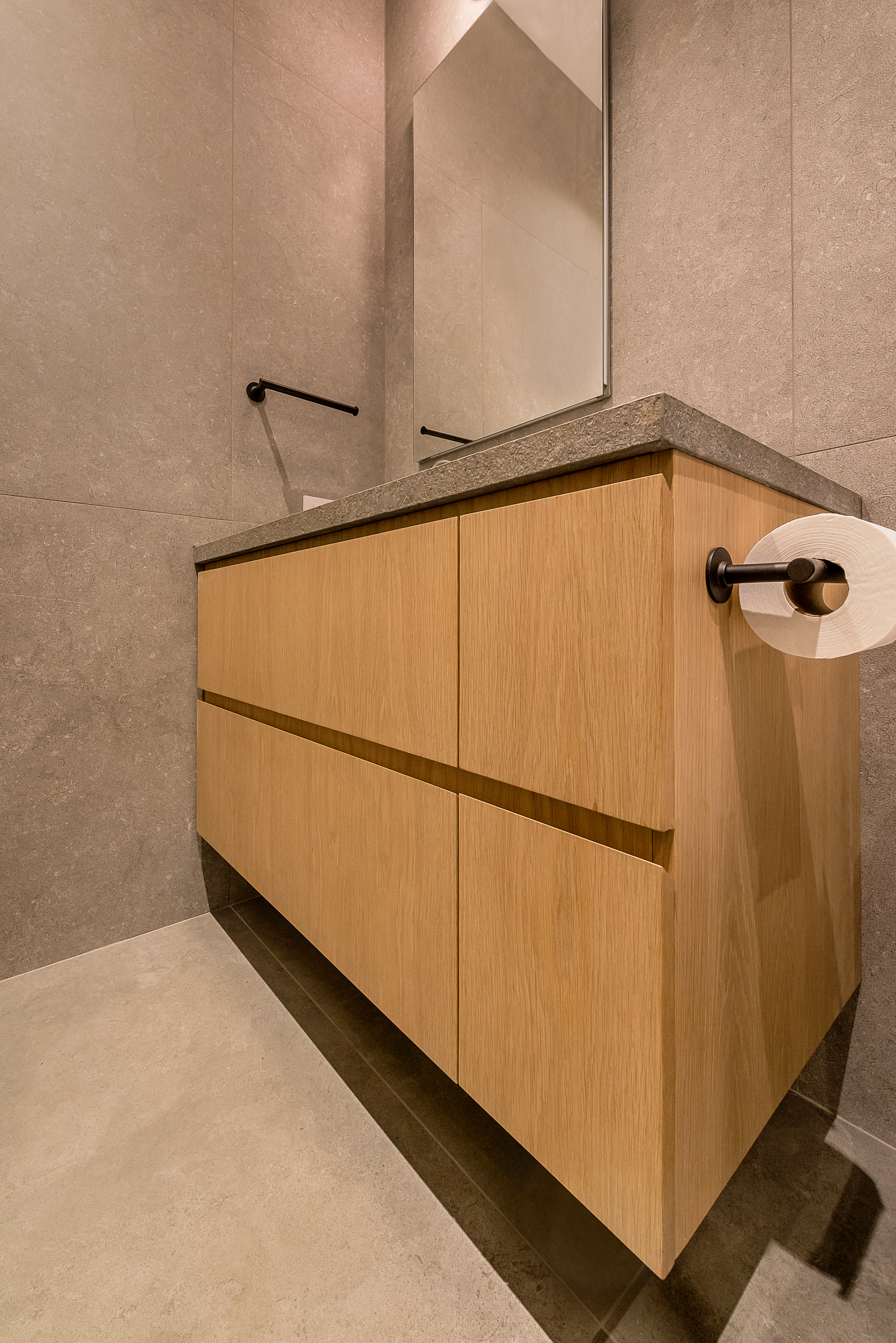 Custom woodworking — SF Private Residence, San Francisco, CA
