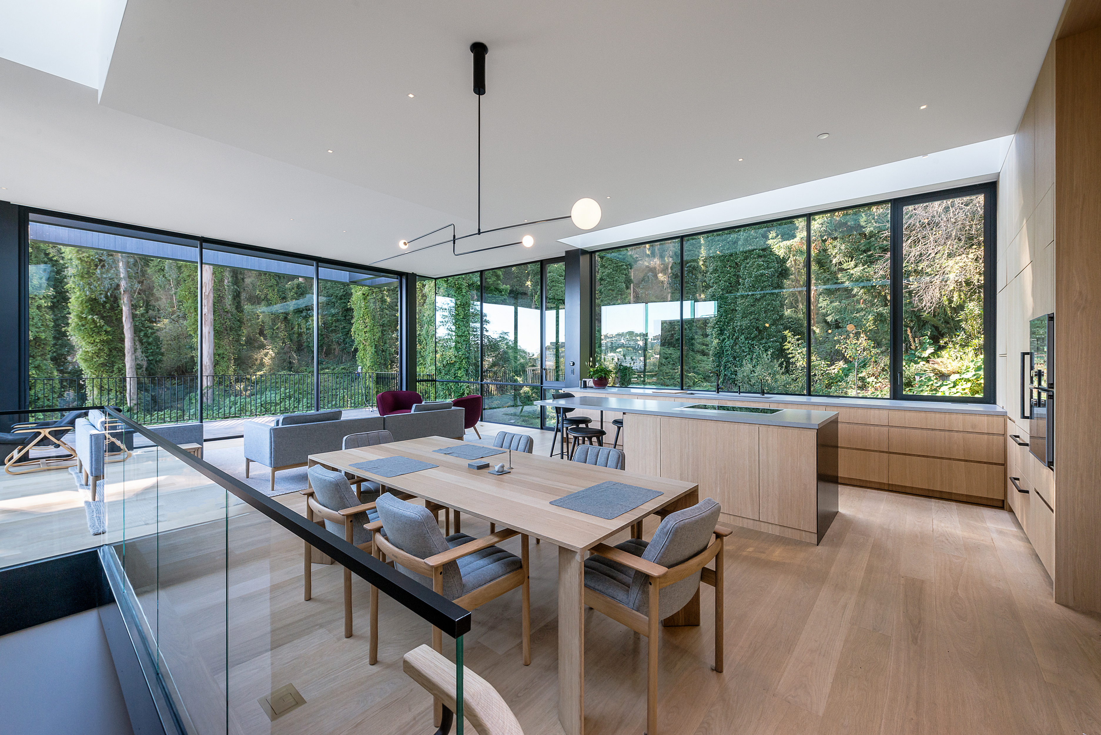 Custom woodworking — SF Private Residence, San Francisco, CA